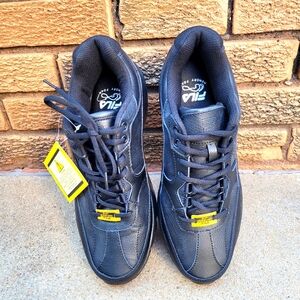 FILA Men's Memory Workshift Slip Resistant Athletic Composite Toe Black Size 10